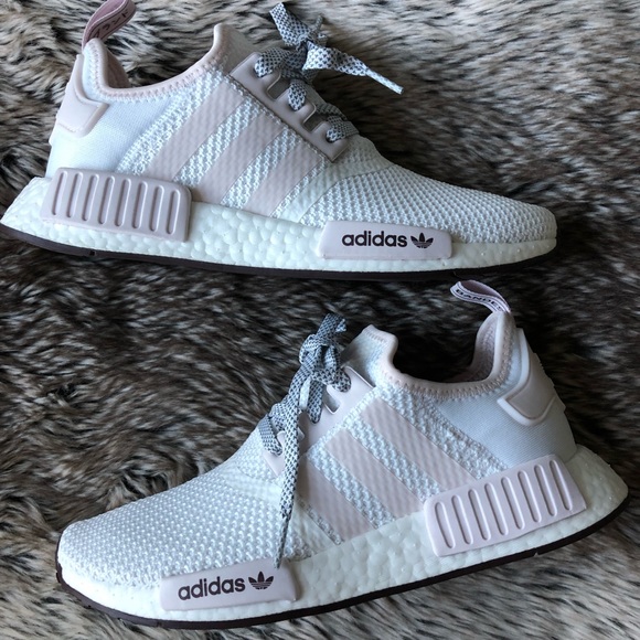 adidas Shoes - Adidas NMD R1 Women's Shoes White/Orchid